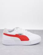 Puma - CA Pro Tech - Sneakers i hvid og rød