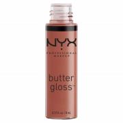 NYX Professional Makeup Butter Gloss (forskellige nuancer) - Praline - Deep Nude