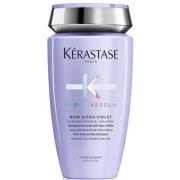 Kérastase Blond Absolu Ultraviolet Shampoo, Conditioner and Oil Trio for Brightening Blonde Hair