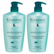 Kérastase Resistance Bain Force Architecte (500ml) Duo