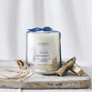 The White Company Sea Salt Medium Botanical Candle 660g