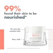 Avène Les Essentiels Rich Revitalizing Nourishing Cream for Dry, Sensitive Skin 50ml