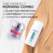 L'Oreal Paris Hyaluronic Filler Water Cream & Tinted Glow SPF50+ (Various Shades) - Pearl Glow