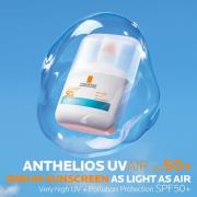 La Roche-Posay Anthelios UVAIR Serum Sunscreen SPF50+ with Hyaluronic Acid, Niacinamide & Vitamin E 50ml