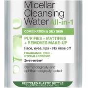 Garnier Micellar Water Facial Cleanser and Makeup Remover for Combination Skin 400ml