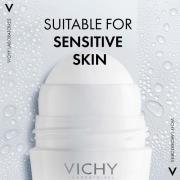 Vichy 48 Hour Intensive Antiperspirant Roll-on Deodorant for Sensitive Skin Bundle 2 x 50ml