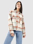 Brixton Bowery W L/S Flannel Skjorte hvid