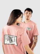 Stance Reserved T-shirt pink