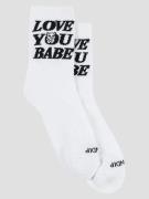 RIPNDIP Love You Mid Socks hvid