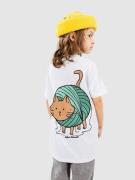 Blue Tomato Yarned Around Kids T-shirt hvid