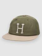 HUF Set Classic H 6 Panel Kasket grøn