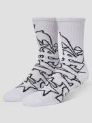 HUF Outlines Crew Socks hvid