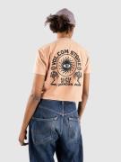 Volcom Dial Crop T-shirt brun