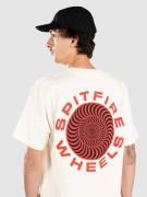 Spitfire Classic '87 Swirl Fill T-shirt hvid