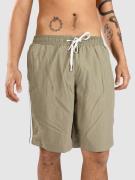 Urban Classics Patched Stripe Boardshorts grøn