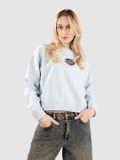 Santa Cruz Heart Wreath Front Crew Sweater blå
