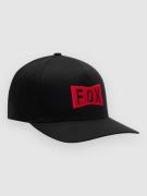 Fox Typeface Flexfit Kasket sort