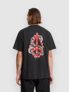Volcom Snake Peace T-shirt sort