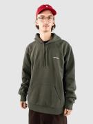Carhartt WIP Script Embroidery Sweat Hættetrøje grøn