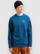 Burton AK Baker Stretch Fleece Crew Sweater blå