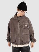 True Religion Big T Cinched Jakke brun