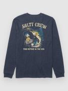 Salty Crew Big Bill Kids Longsleeve T-Shirt blå