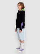 Volcom Fa Ben Sanair Full Kids Hættetrøje med lynlås sort