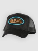 Von Dutch Velvet Trucker Kasket sort