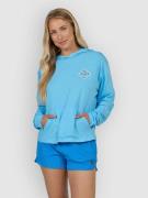 Salty Crew Tippet Fill Tech Hoody Longsleeve Lycra blå