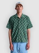 RVCA AF Checker Sponge T-shirt grøn