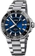 Oris Herreur 01 798 7754 4135-07 8 24 05PEB Aquis Blå/Stål Ø43.5 mm