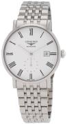 Longines L4.812.4.11.6 Elegant Hvid/Stål Ø39 mm