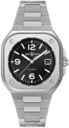 Bell & Ross Herreur BR05A-BL-ST/SST Br 05 Sort/Stål