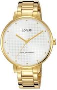 Lorus Dameur RG268PX9 Classic Sølvfarvet/Gul guldtonet stål Ø36 mm