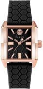 Philipp Plein Dameur PWMAA0222 Offshore Sort/Gummi Ø30 mm