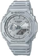 Casio Herreur GA-2100FF-8AER G-Shock Sølvfarvet/Resinplast 48.5x45.4