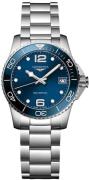 Longines Dameur L3.370.4.96.6 Hydroconquest Blå/Stål Ø32 mm
