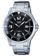 Casio Herreur MTD-1053D-1AVES Collection Sort/Stål Ø42.6 mm