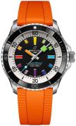 Breitling Herreur A17375211B2S3 Superocean Automatic 42 Sort/Gummi