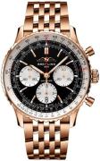 Breitling Herreur RB0138211B1R1 Navitimer B01 Chronograph 43 Sort/18
