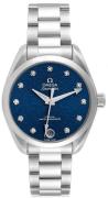 Omega Dameur 220.10.34.20.53.001 Seamaster Aqua Terra 150M Blå/Stål