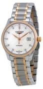 Longines Dameur L2.257.5.89.7 Master Hvid/Stål Ø29 mm