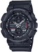 Casio Herreur GA-140-1A1ER G-Shock Sort/Resinplast Ø51.2 mm
