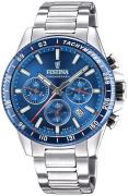 Festina Herreur F20560-3 Timeless Blå/Stål Ø45 mm