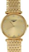 Longines Dameur L4.512.2.37.8 La Grande Classique De Guld/Gul