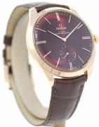 Omega Herreur 435.53.40.21.11.002 De Ville Tresor Rød/Læder Ø40 mm