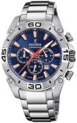 Festina Herreur F20543-4 Chrono Bike Blå/Stål Ø45.5 mm