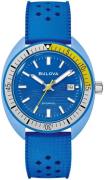 Bulova Herreur 98B445 Snorkel Blå/Gummi Ø41 mm