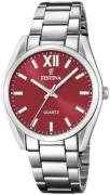 Festina Dameur F20622-B Boyfriend Rød/Stål Ø36.8 mm