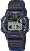 Casio W-220HF-2AVEF Timeless Collection LCD/Tekstil Ø36.6 mm